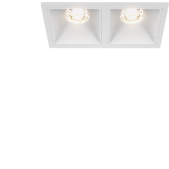 Встраиваемый светильник MAYTONI ALFA LED DL043-02-10W3K-D-SQ-W